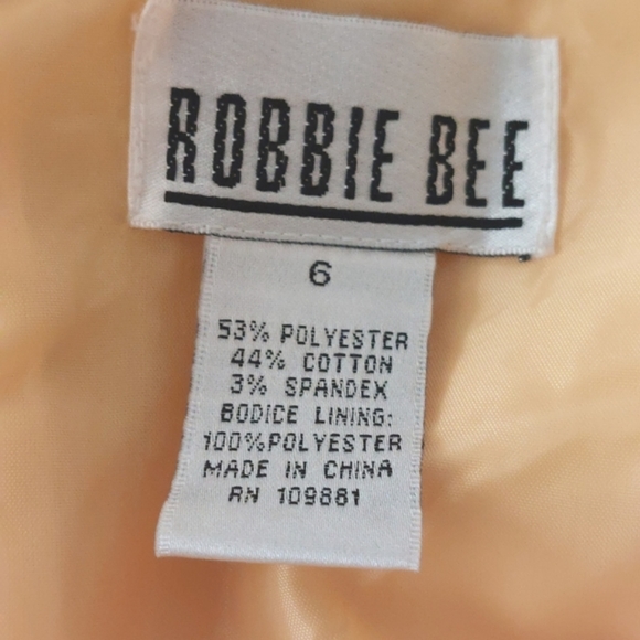 ROBBIE BEE DRESS 👗 SZ 6 - Picture 16 of 16